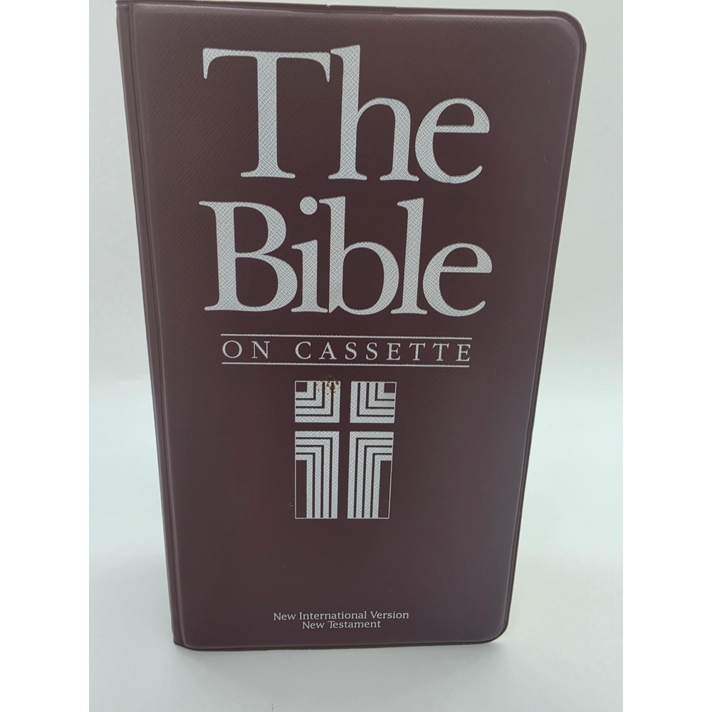 NIV The Bible on Cassette New Testament Vintage Clamshell Set Faith Comes